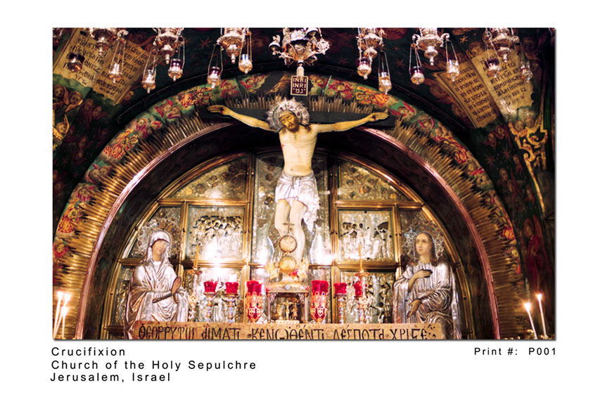 BUY POSTER:  Crucifixion at the Church of the Holy Sepulchre